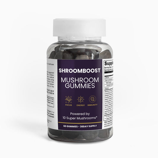 ShroomBoost™ Mushroom Gummies (10-in-1 Premium Blend)