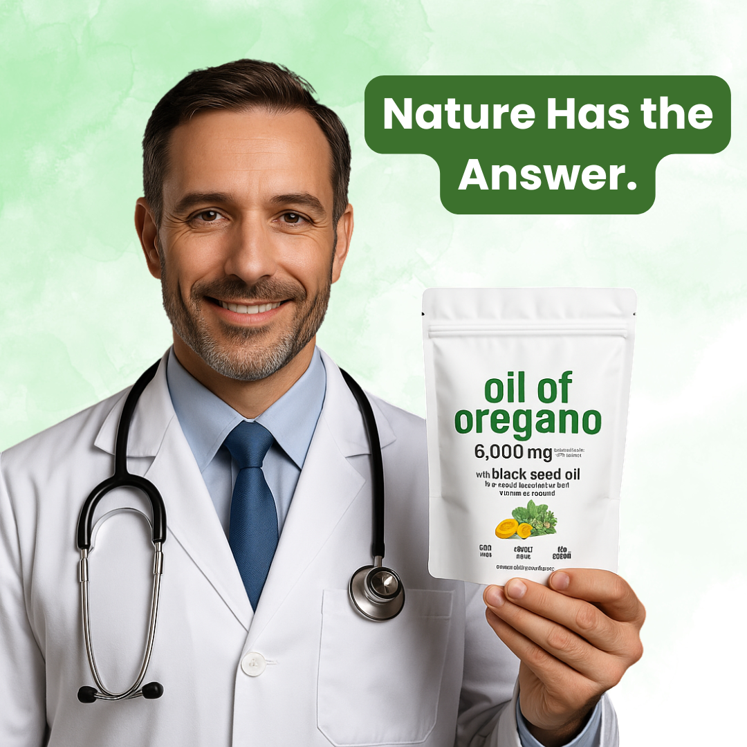 Oregano Oil with Black Seed Oil Softgels
